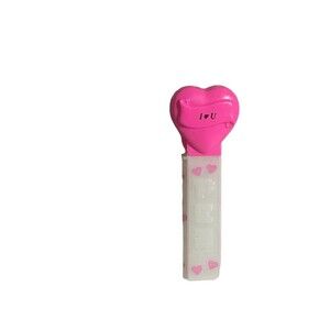 PEZ Valentine Hearts I Love You White Pink RaRE Empty